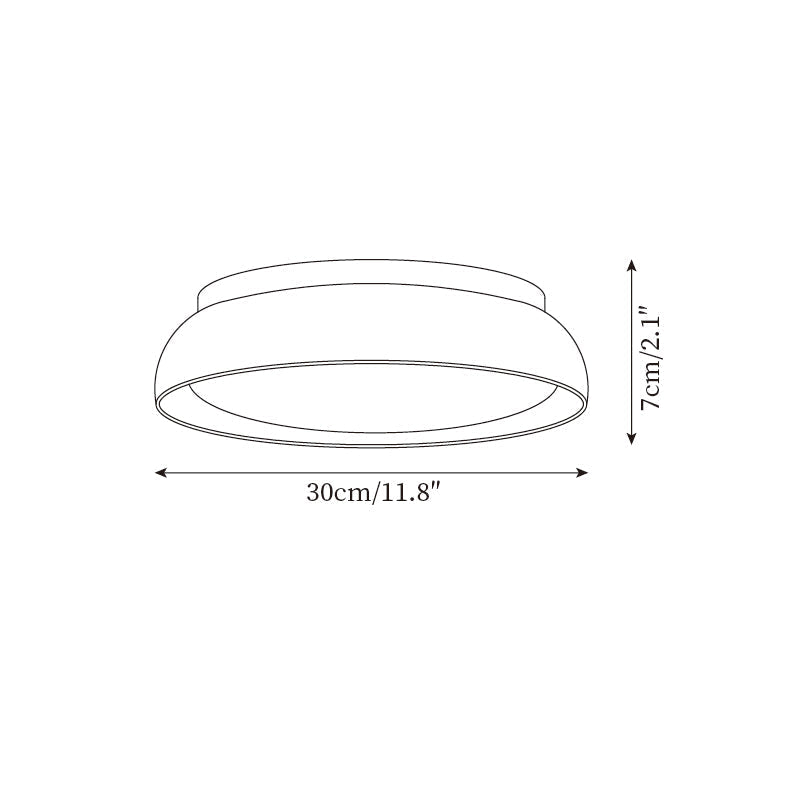 Elegante LED Deckenleuchte mit Travertin-Design für Wohnzimmer – Feuchtraumgeeignet, verschiedene Größen verfügbar 5