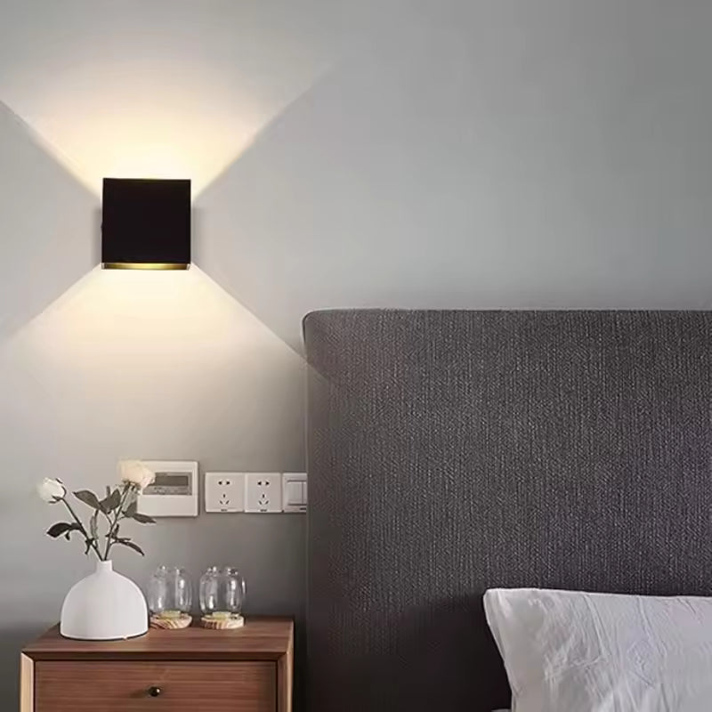 BrightCube | LED Wandlampe – einstellbarer Lichtstrahl für stimmungsvolle Beleuchtung
