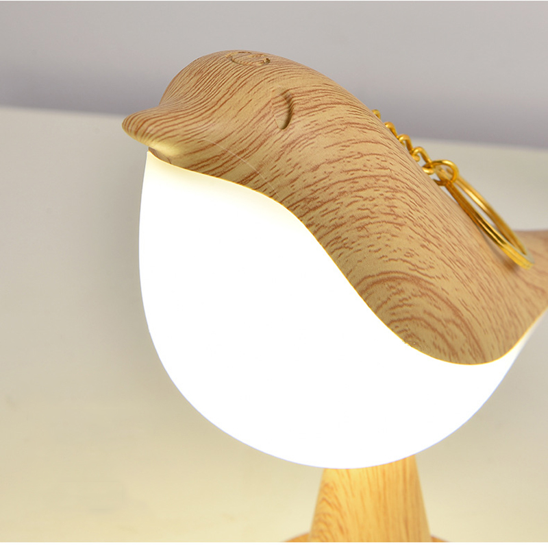 GlowFinch | Nachtlampe – Wiederaufladbares sanftes LED-Vogeldesign