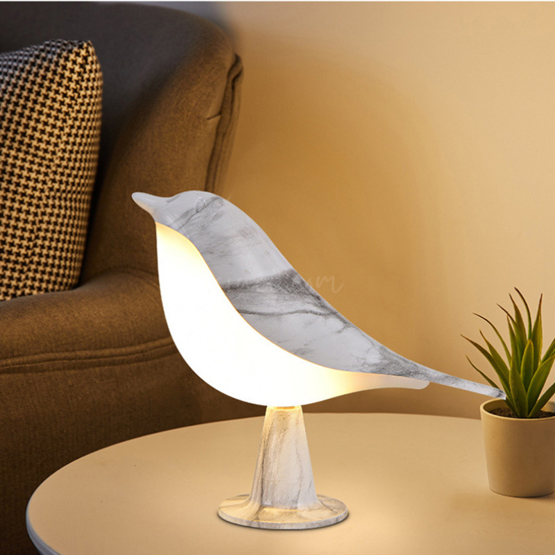 GlowFinch | Nachtlampe – Wiederaufladbares sanftes LED-Vogeldesign