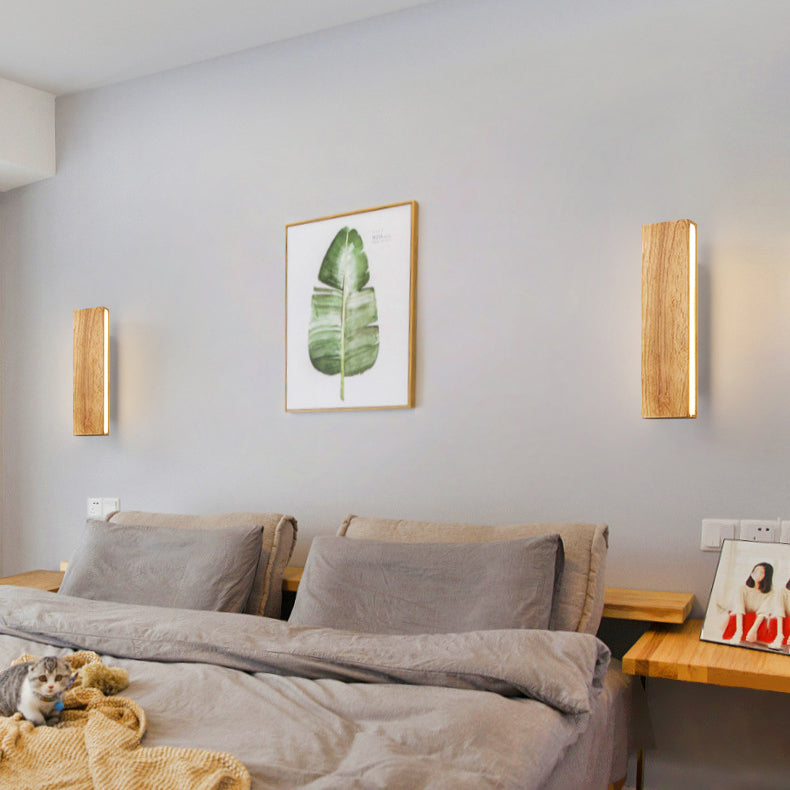 WoodGlow | Wandleuchte – Natürliche warme LED-Beleuchtung