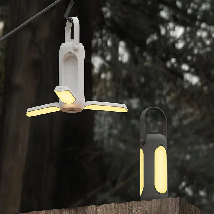 Faltbare Campinglampe mit 180 Stunden Leuchtdauer – Tragbare LED-Lampe für Outdoor-Aktivitäten und Notfälle 2